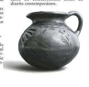 Pieza de barro negro pulido de San Bartolo Coyotepec.