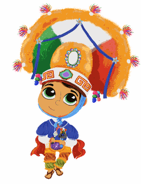 El Danzante de Pluma — Familia Oaxaquita