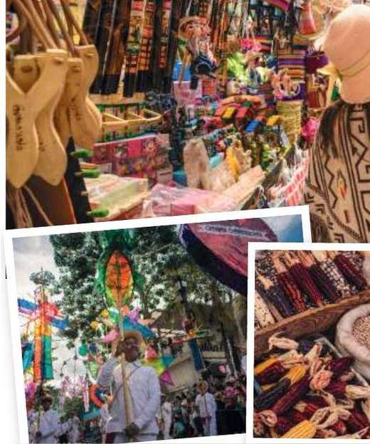 Los mercados de Oaxaca durante julio, llenos de color y aroma.