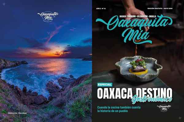 Página de la revista Oaxaquita Mía Mayo 2026